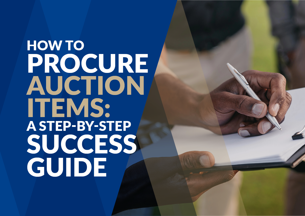 The title of the post: “How to Procure Auction Items: A Step-by-Step Success Guide.”