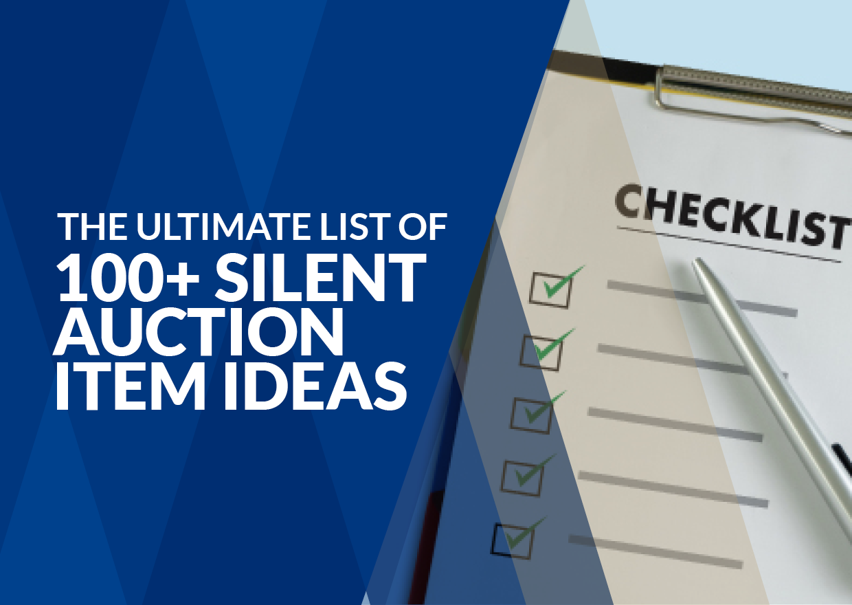 The title of the post: “The Ultimate List of 100+ Silent Auction Item Ideas.”