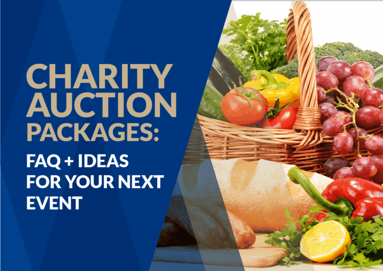 Charity Auction Packages: FAQ + Ideas for Your Next Event